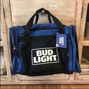 BUD LIGHT Insulated 40 Can Cooler Duffle Bag
